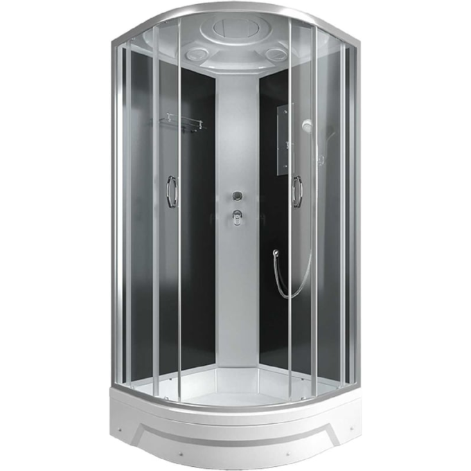 Душевая кабина ERLIT 35 серия ER350926-C2-RUS тонированное стекло