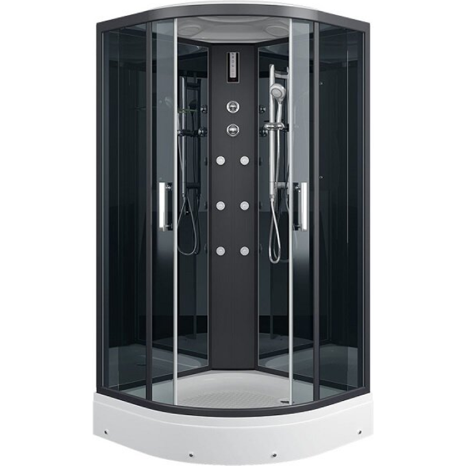 Душевая кабина ERLIT 57 ER570917-C24-RUS тонированное стекло