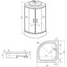 Душевая кабина ERLIT ER351026-С4-RUS