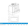 Душевой бокс ERLIT COMFORT ER4517TP-C4-RUS